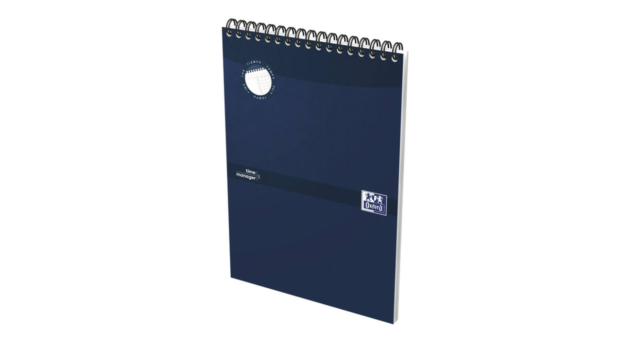 Task Manager Oxford dagplanner A5 70 vel blauw