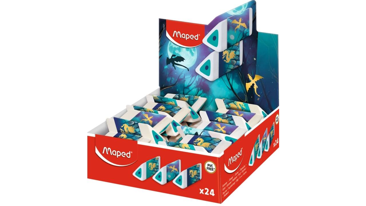 Gum Maped Dragon display à 24 kleuren assorti