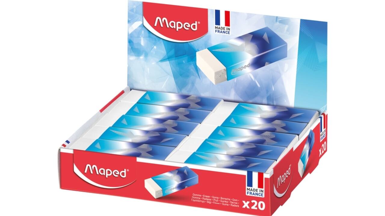 Gum Maped Arctic Vibes display a 20 stuks blauw