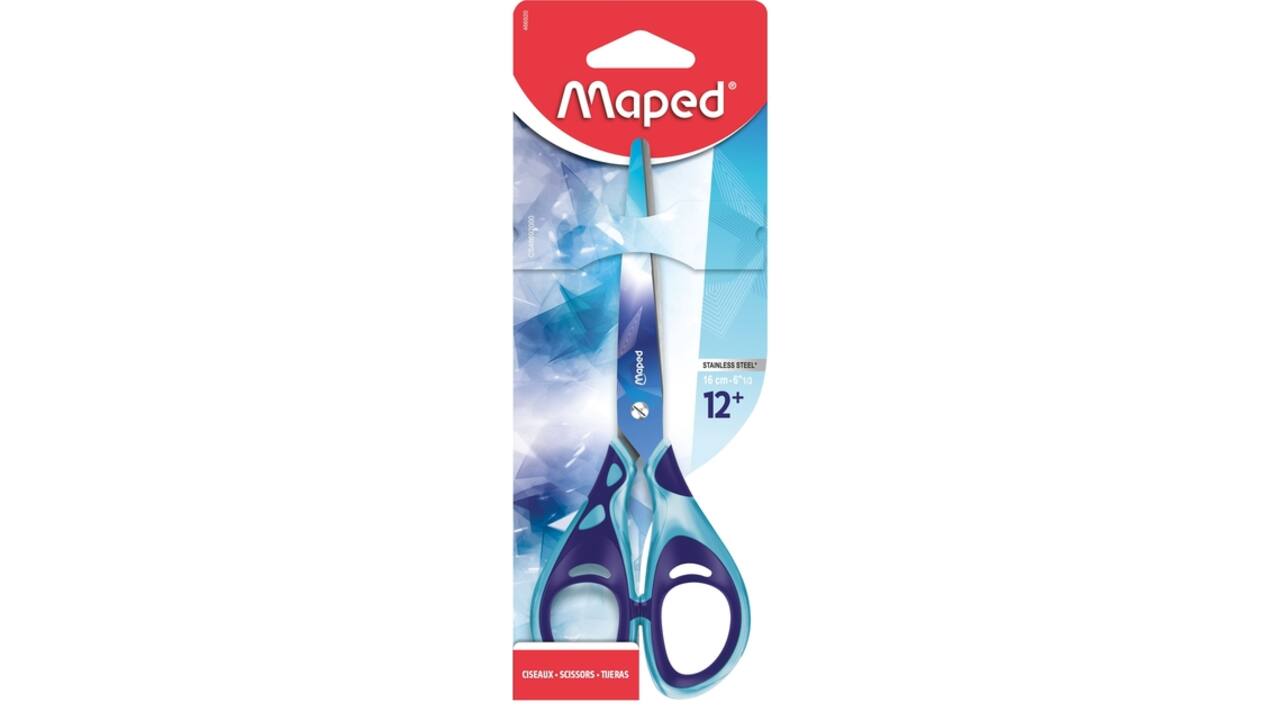 Schaar Maped Arctic Vibes 16cm blauw