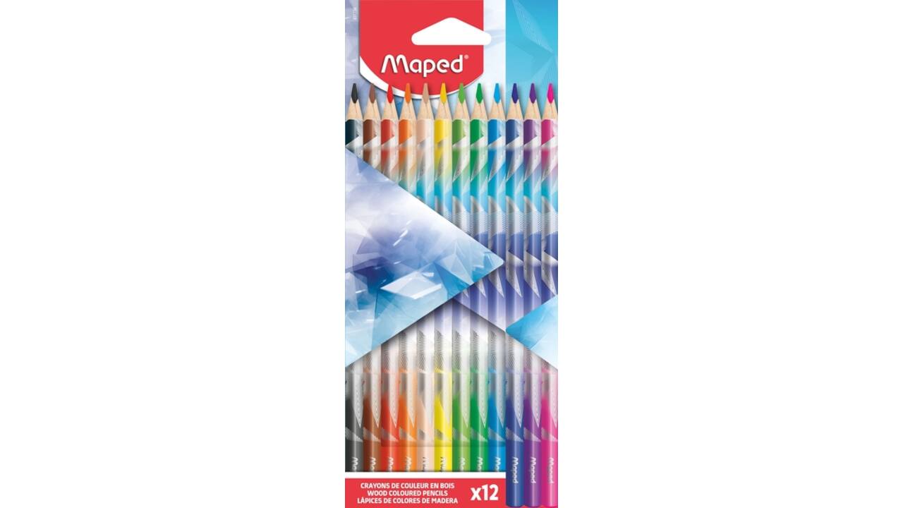 Kleurpotlood Maped Arctic Vibes set à 12 kleuren