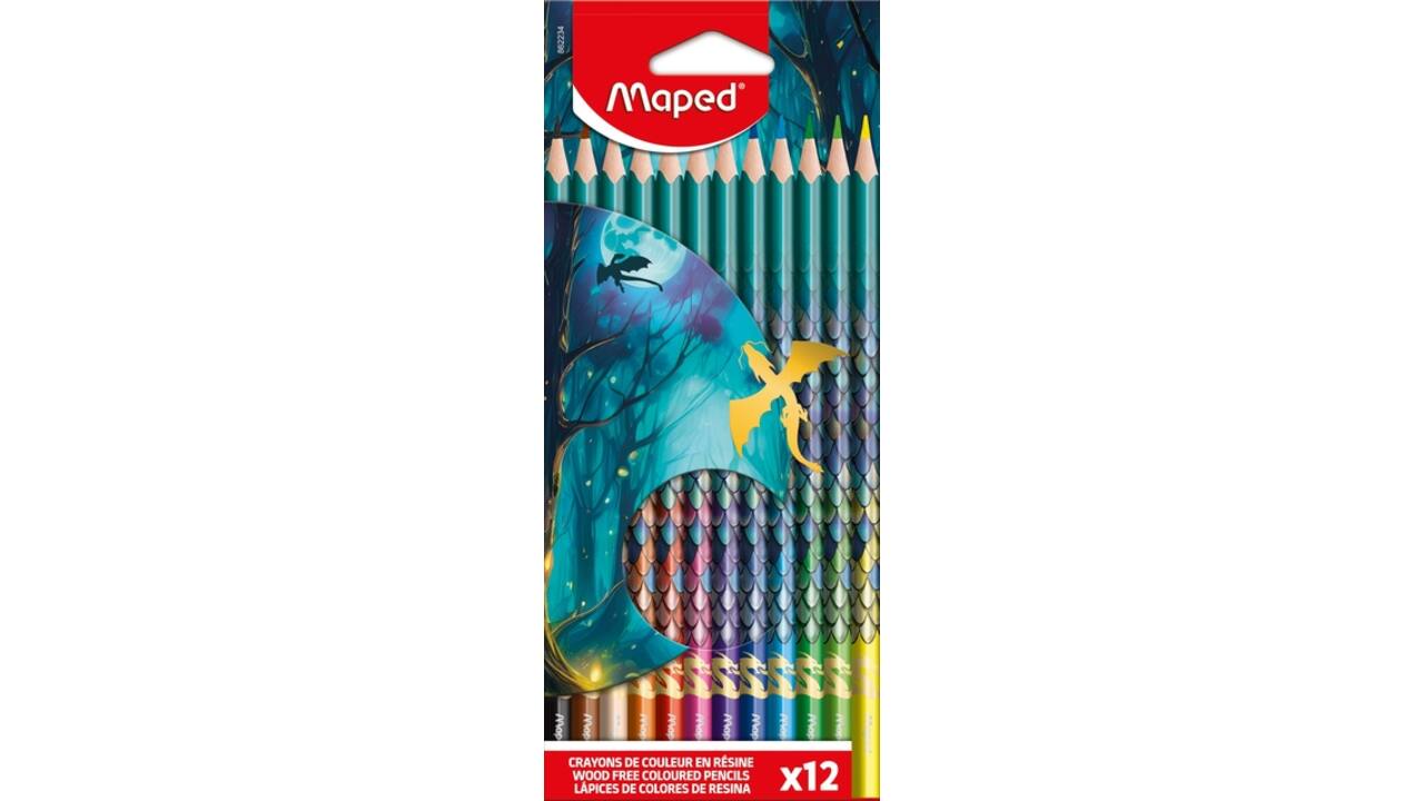 Kleurpotlood Maped Dragon set à 12 kleuren