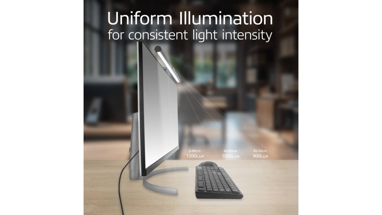Monitorlamp ACT led dimbaar USB