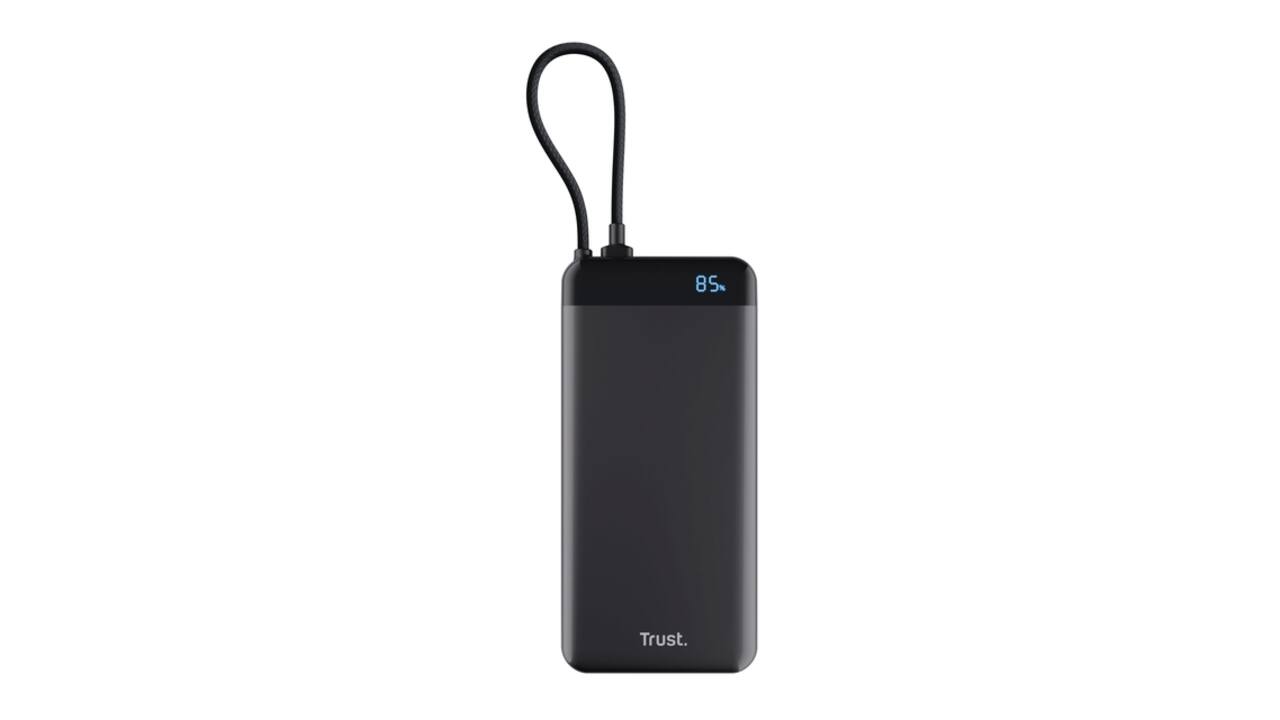 Powerbank Trust Fiera 20.000 met kabel