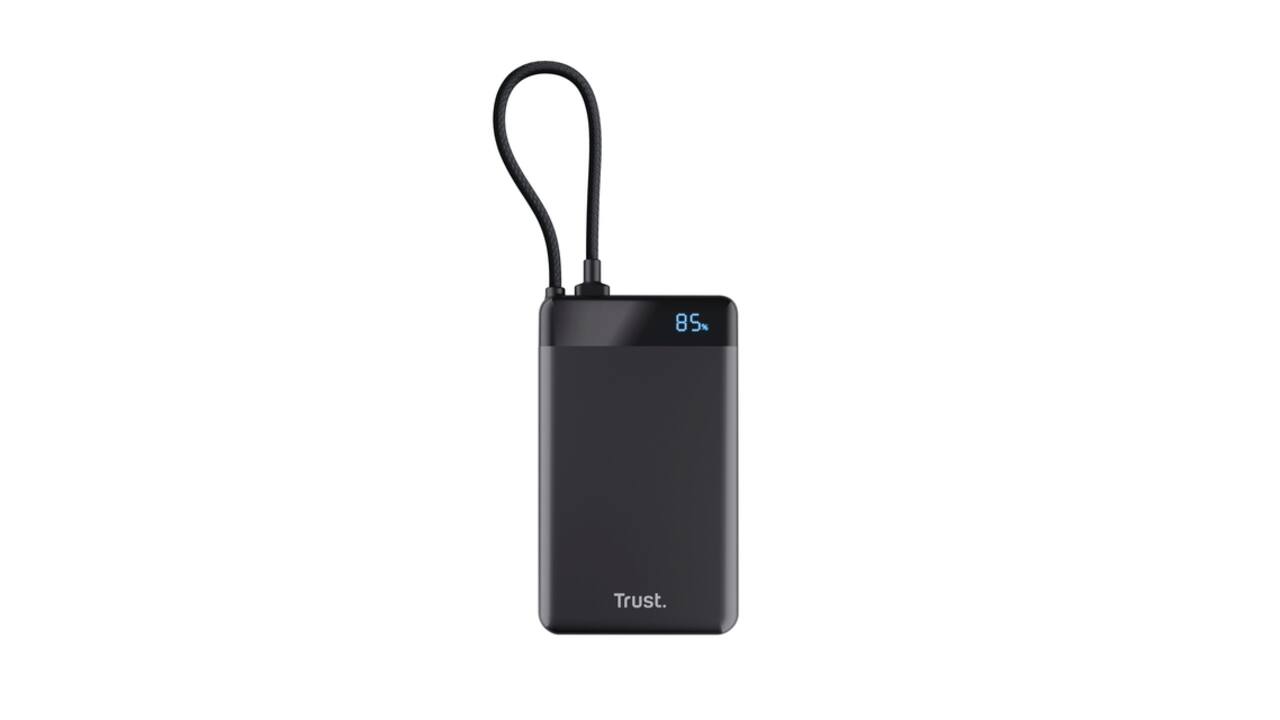 Powerbank Trust Fiera 10.000 met kabel