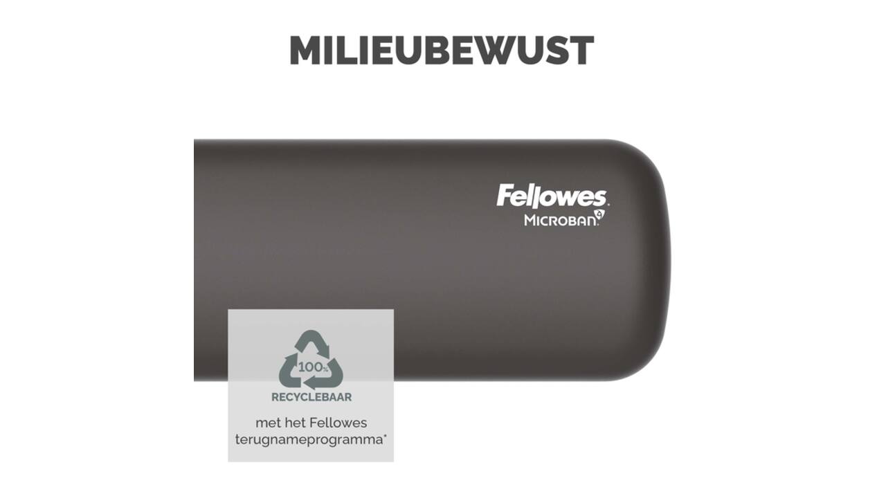 Polssteun Fellowes Breyta zwart
