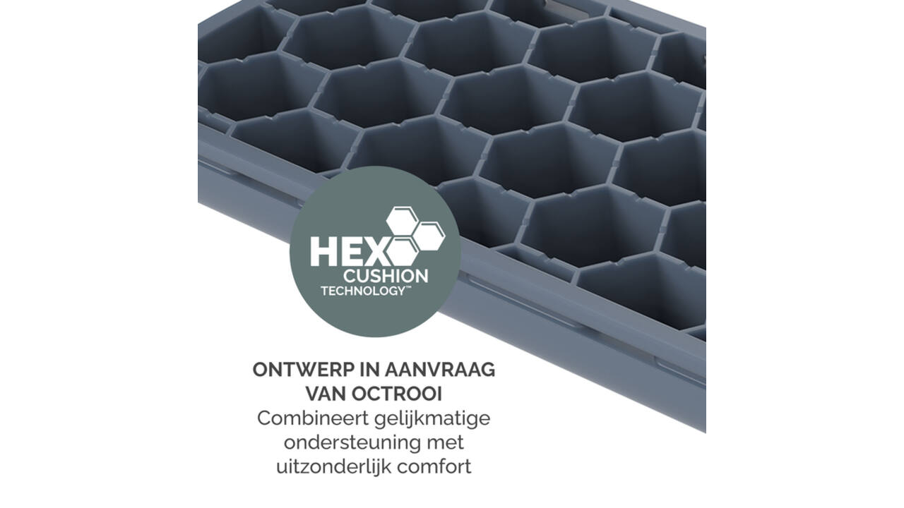 Muismat met polssteun Fellowes Breyta XL blauw