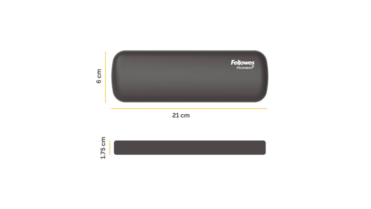 Polssteun Fellowes Breyta palm zwart