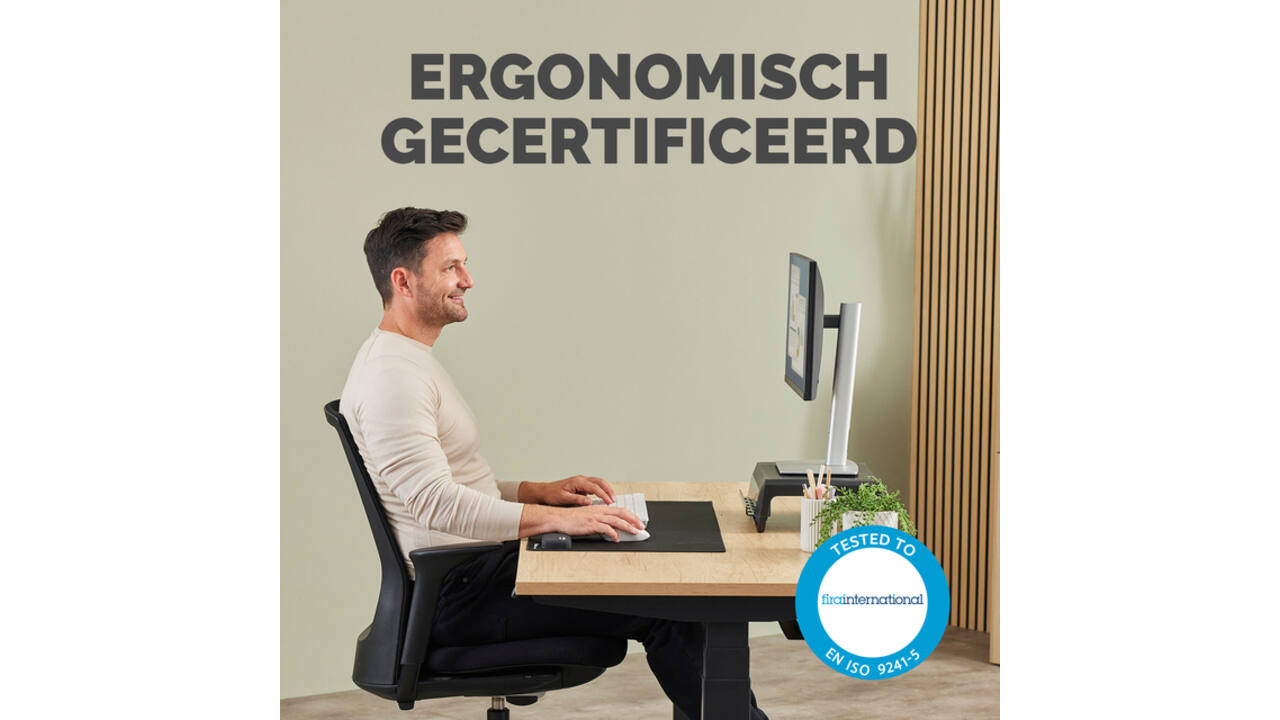 Polssteun Fellowes Breyta palm zwart