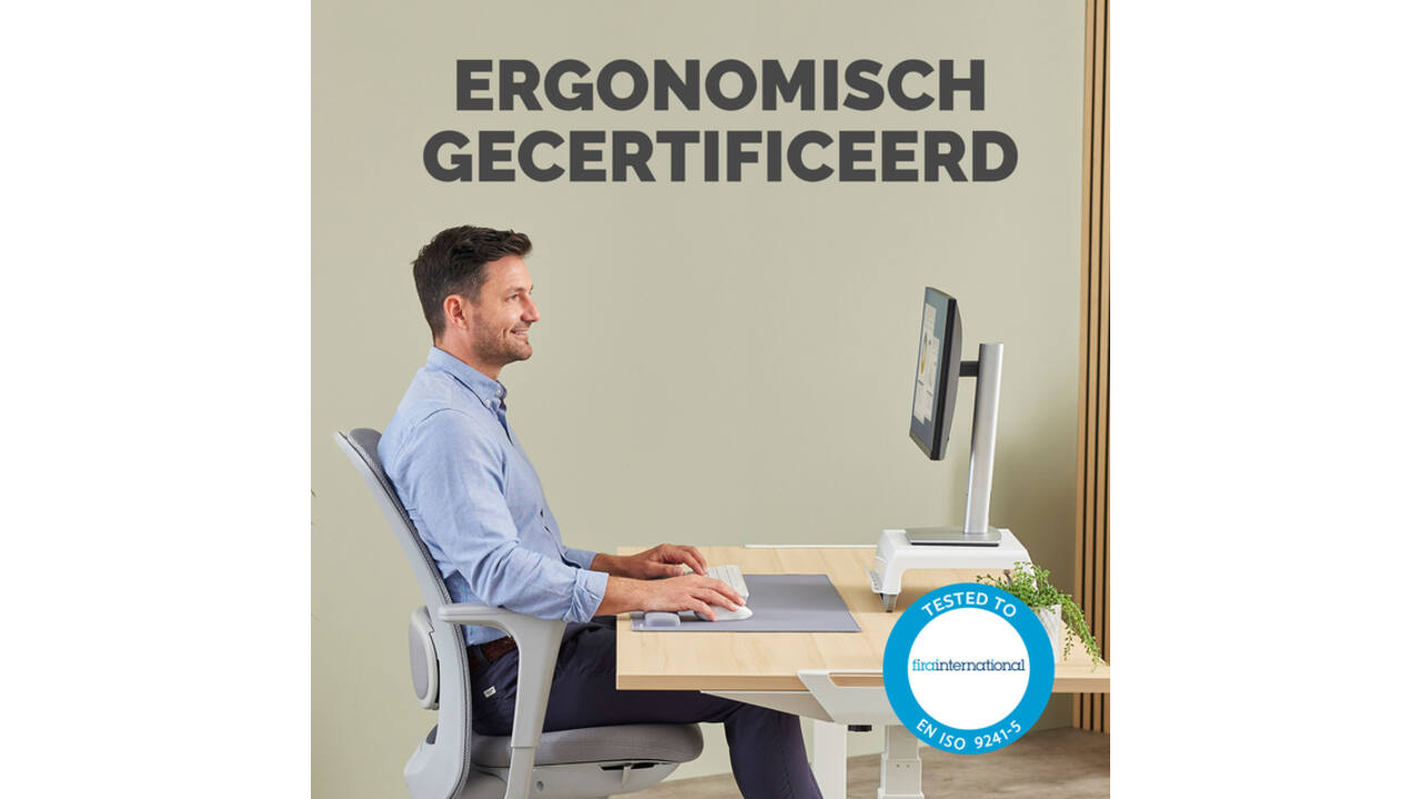 Polssteun Fellowes Breyta palm grijs