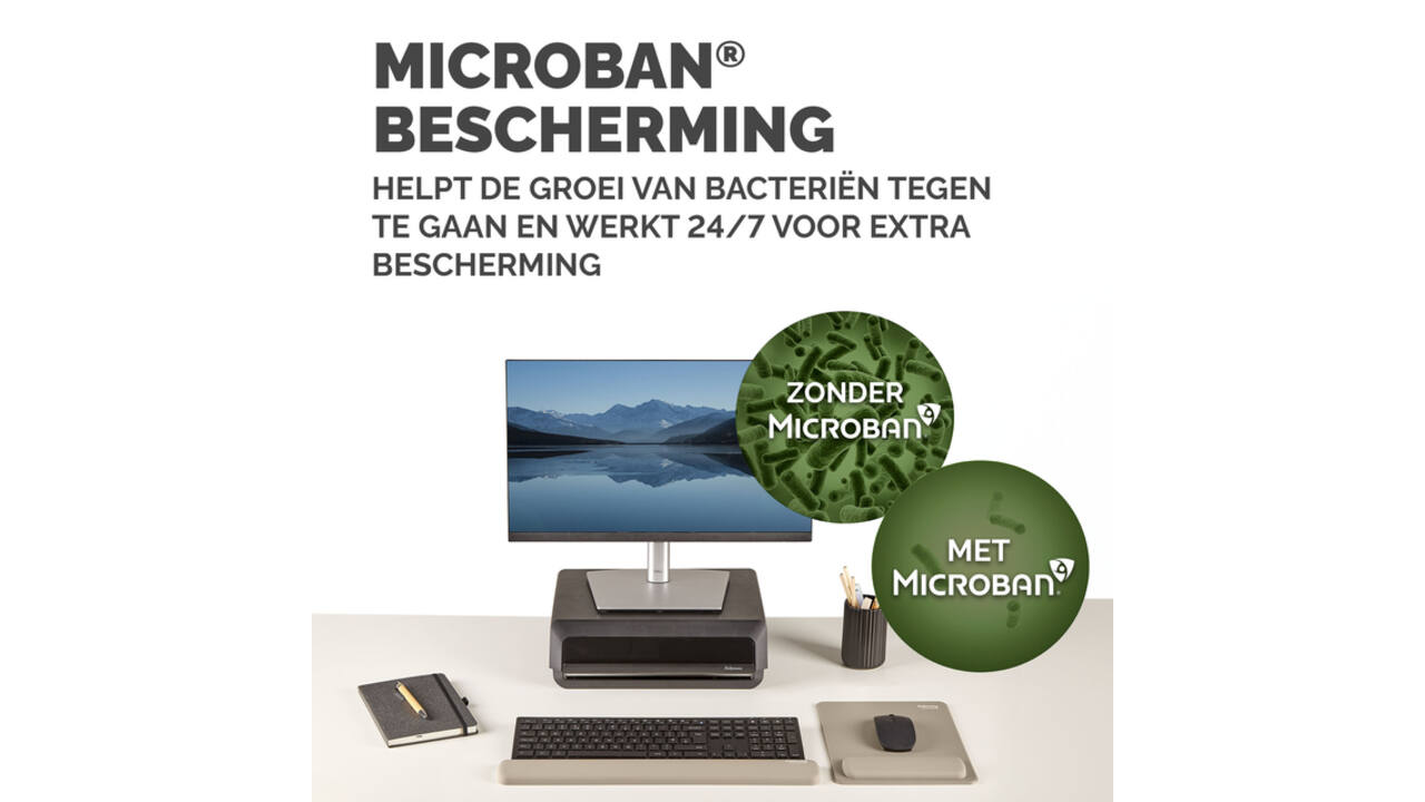 Polssteun Fellowes Breyta zand