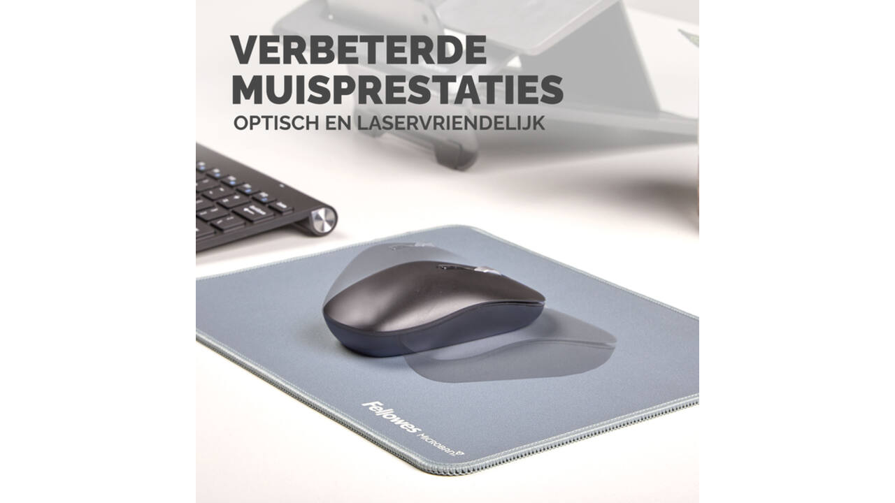 Muismat Fellowes Breyta XL blauw