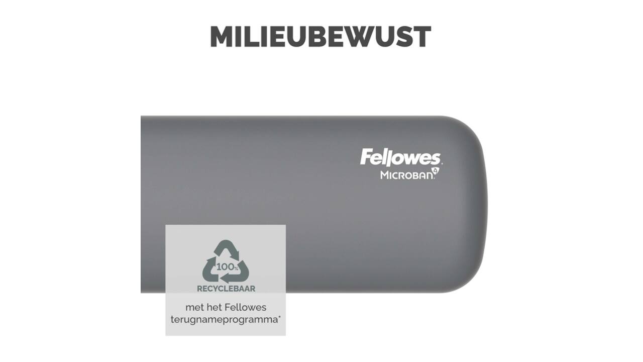 Polssteun Fellowes Breyta compact grijs