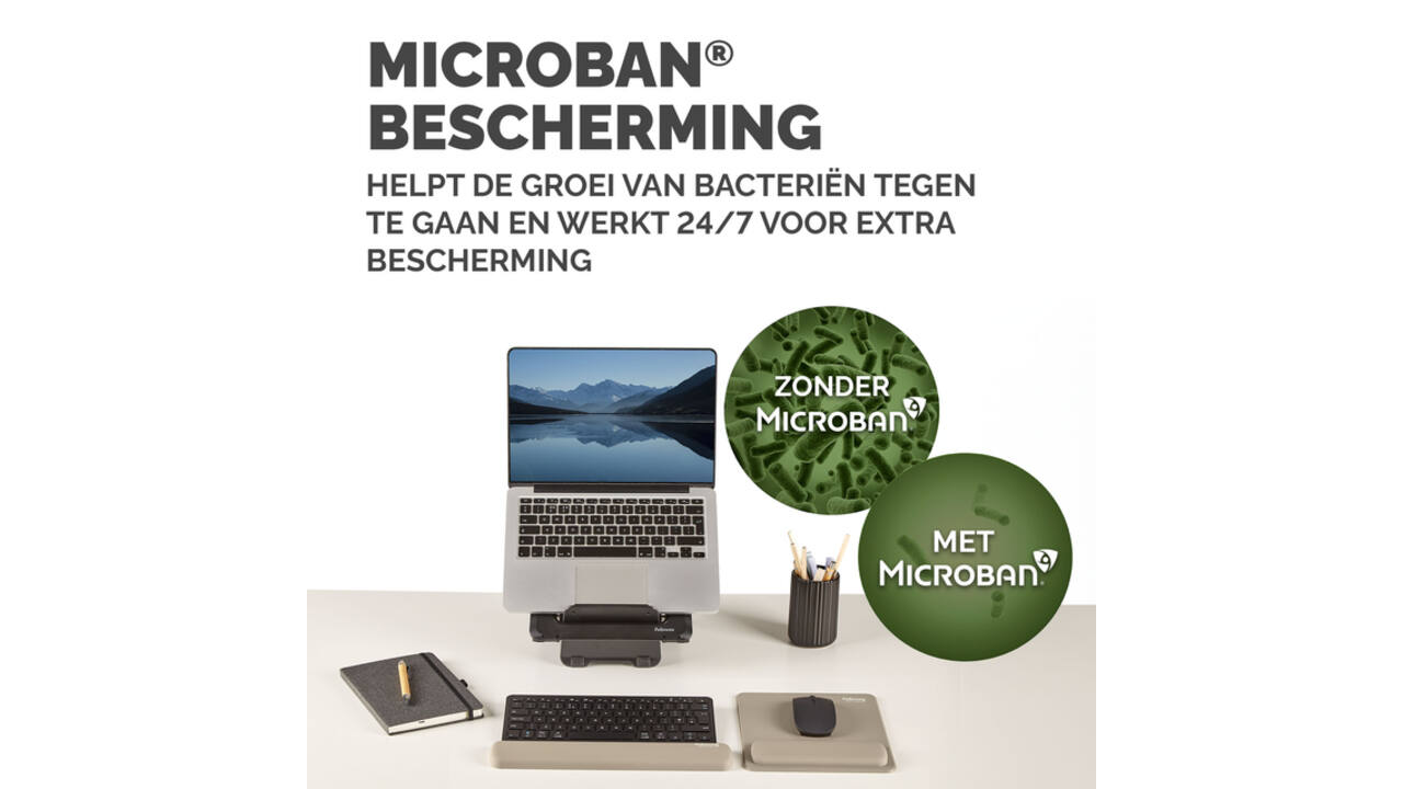 Polssteun Fellowes Breyta compact zand