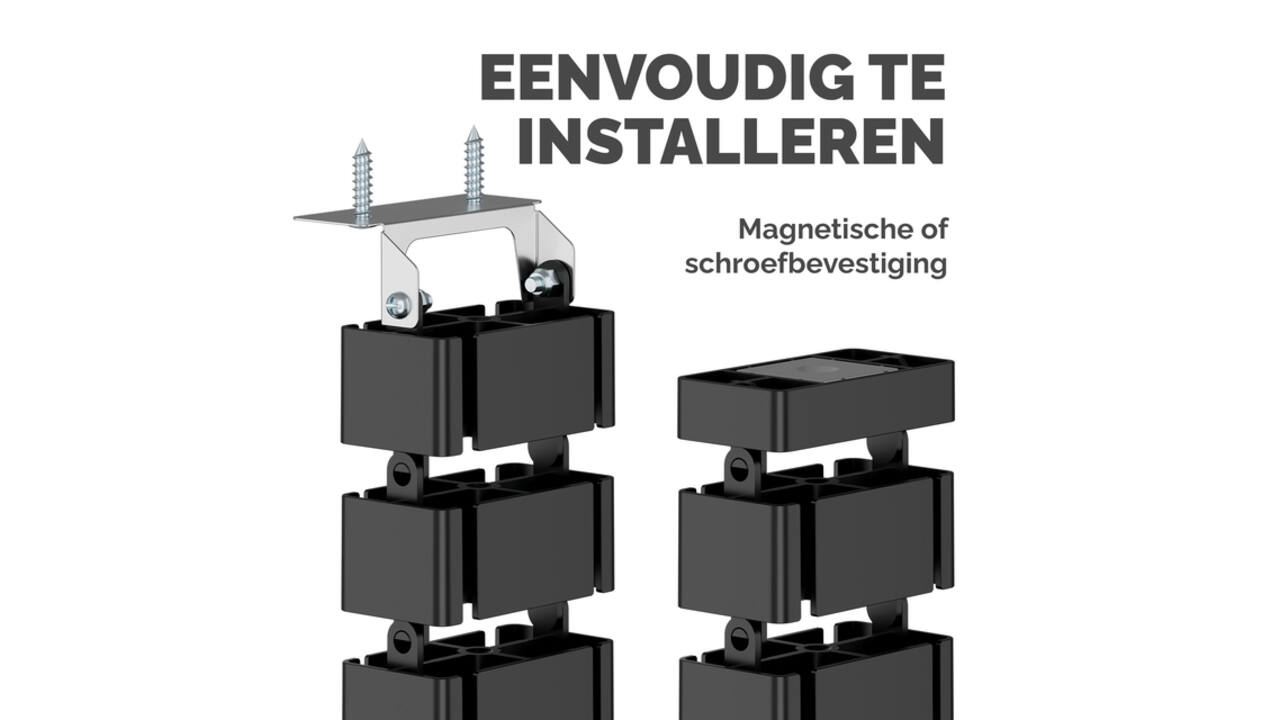 Kabelslang Fellowes zwart