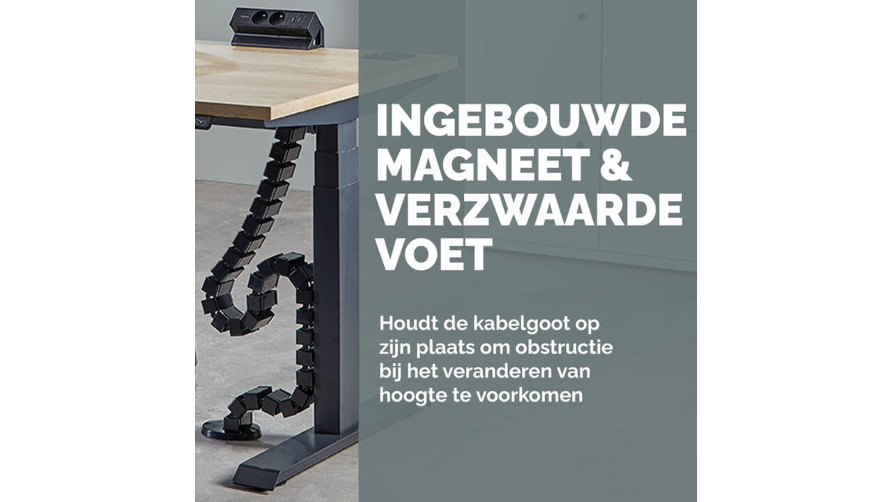 Kabelslang Fellowes zwart