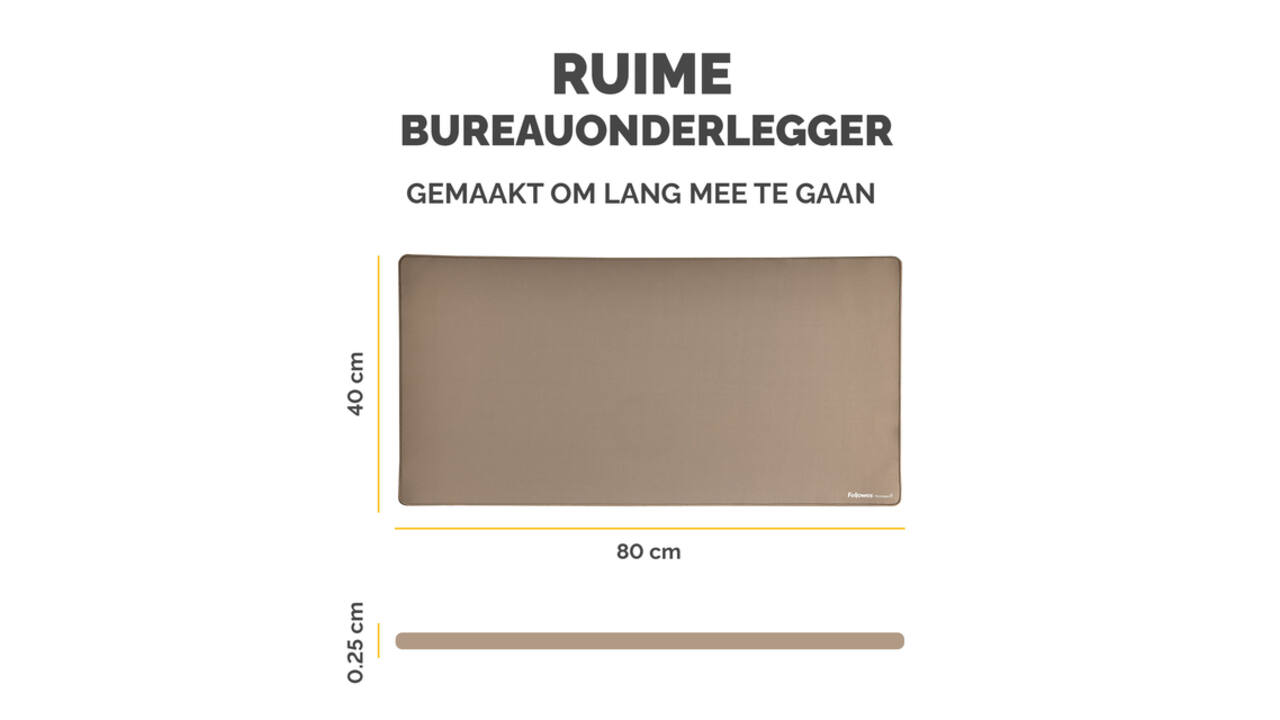 Bureau-onderlegger Fellowes Breyta zand