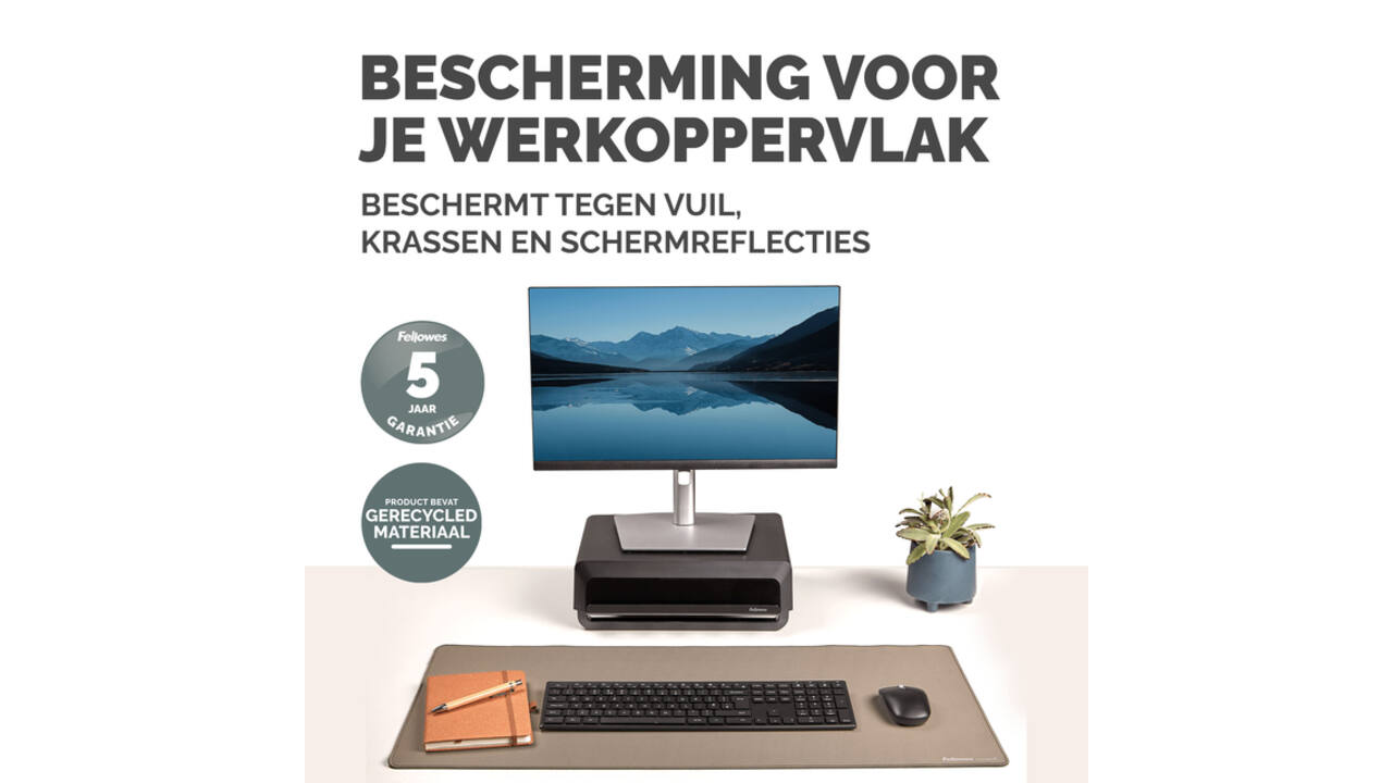 Bureau-onderlegger Fellowes Breyta zand