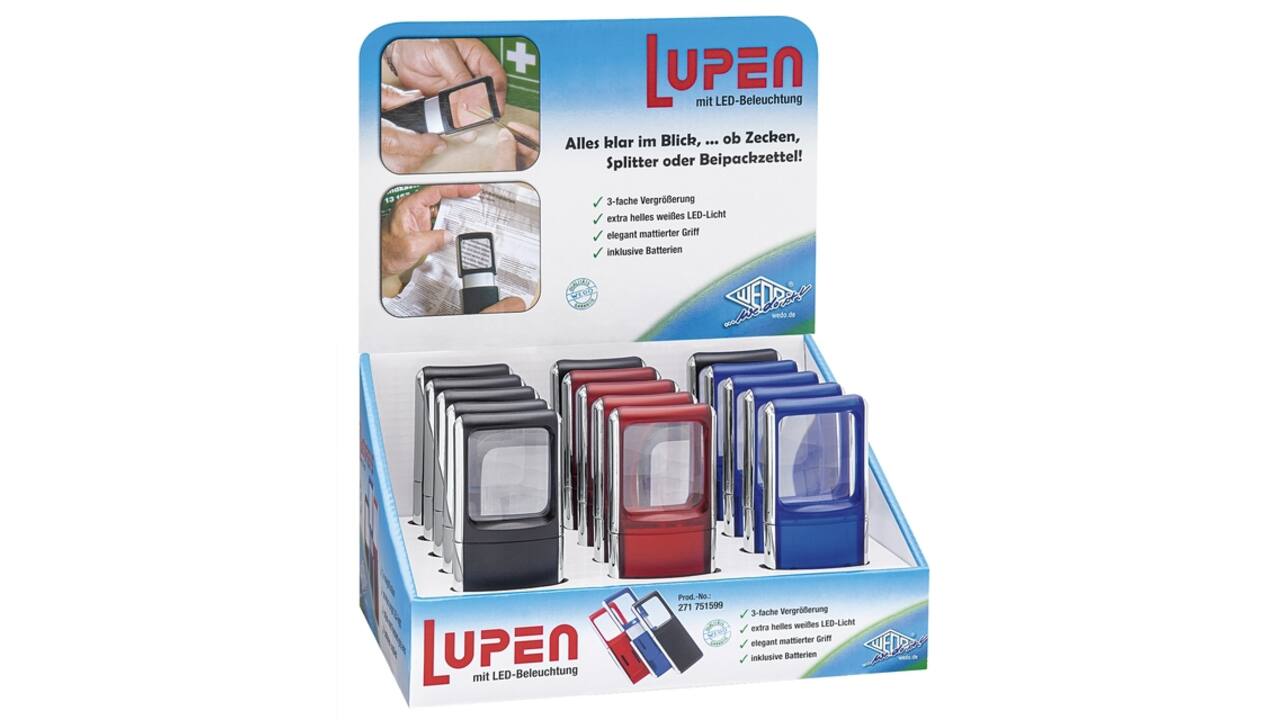 Loep WEDO met led-verlichting