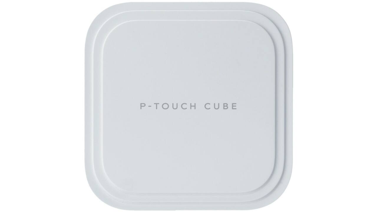 Labelprinter Brother P-touch Cube Pro TZe PT-P910BT desktop 36mm wit