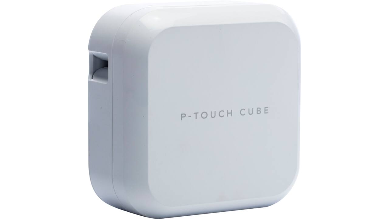 Labelprinter Brother P-touch Cube Plus TZe PT-P710BTH desktop 24mm wit
