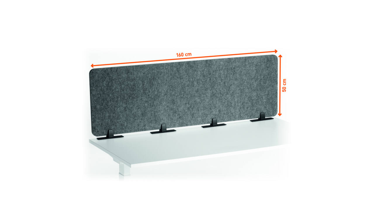 Bureauscherm Durable EFFECT 160