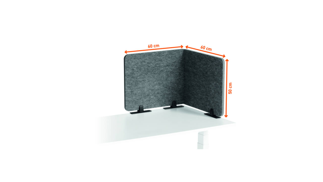 Bureauscherm Durable EFFECT 120