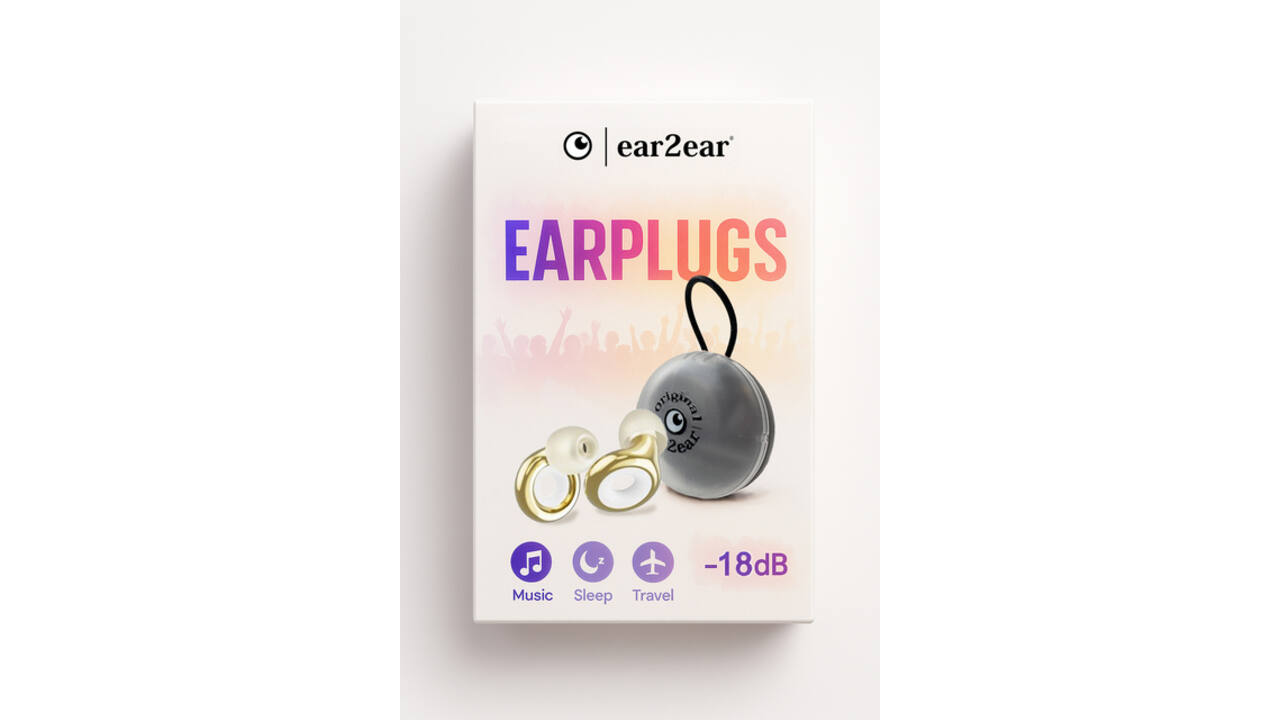 Earplug ear2ear 18dB goud