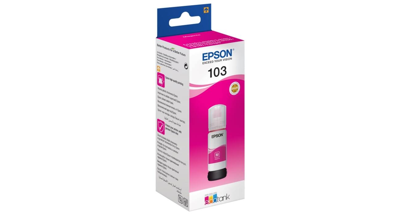 Navulinkt Epson 103 T00S34A rood