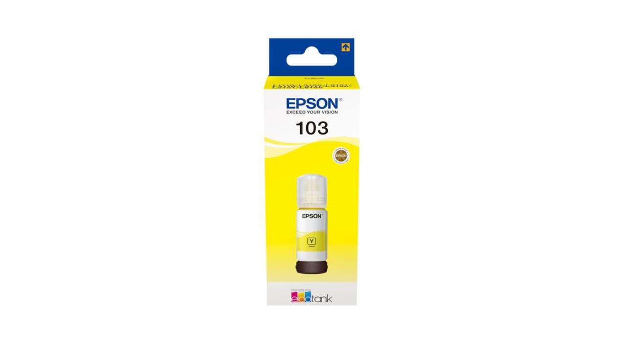 Navulinkt Epson 103 T00S44A geel