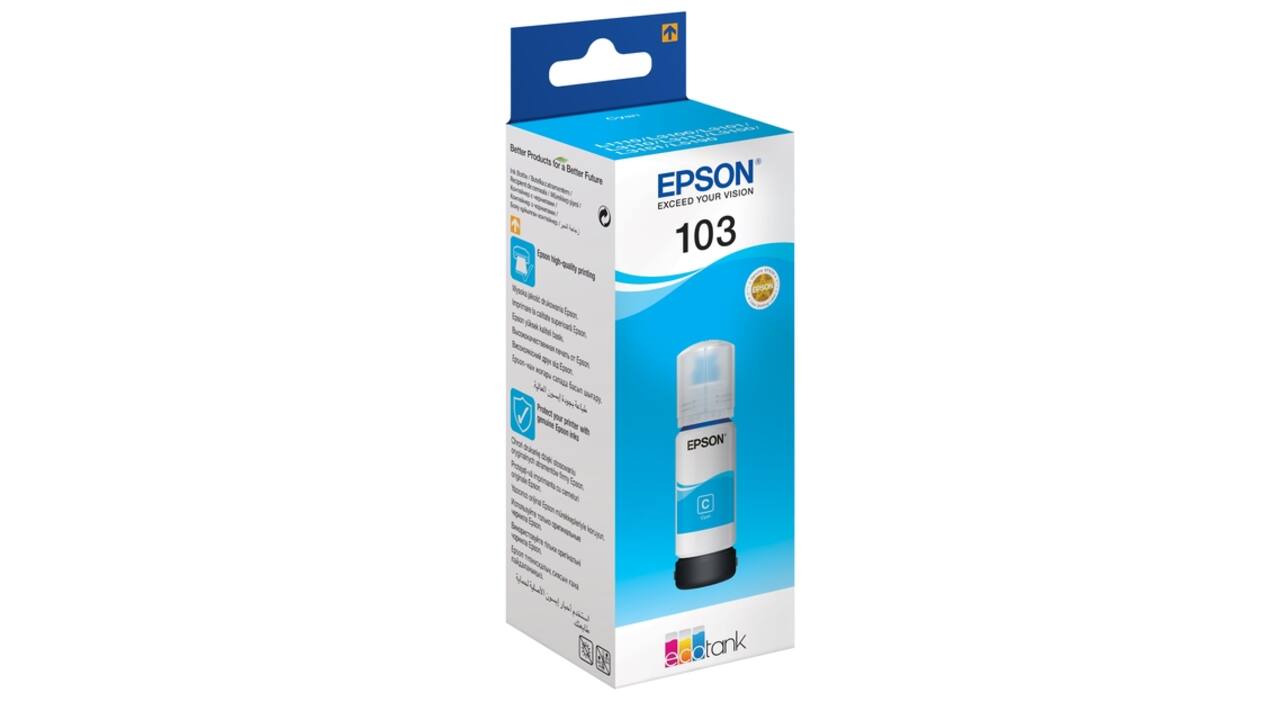 Navulinkt Epson 103 T00S24A blauw