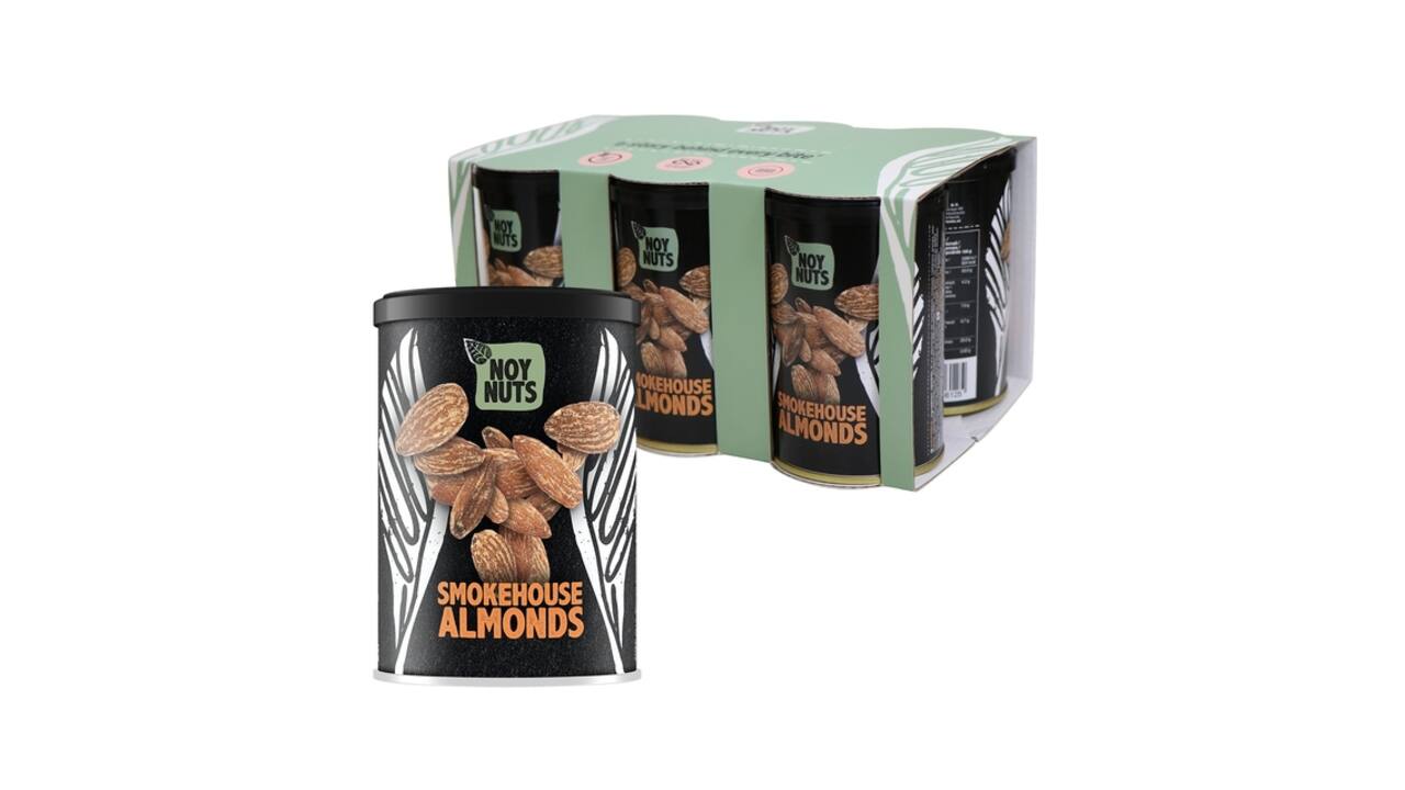 Amandelen NoyNuts Smokehouse blik 150g