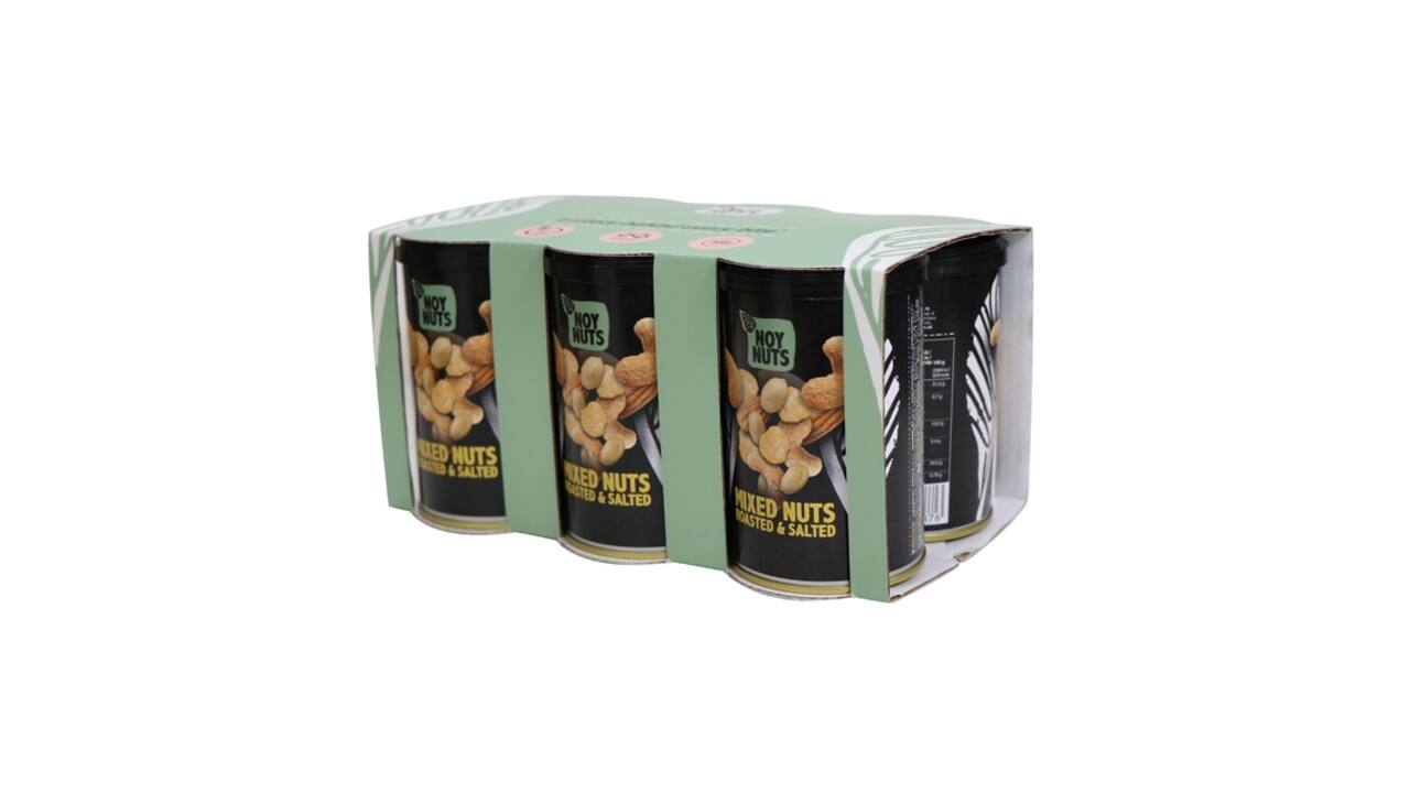 Noten NoyNuts Roasted & Salted blik 150g