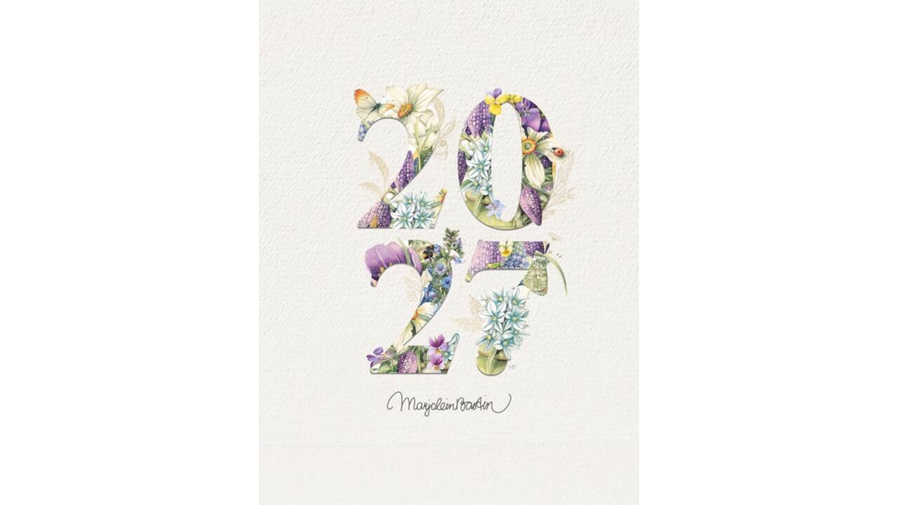Weekkalender 2027 Marjolein Bastin 165x230mm internationaal