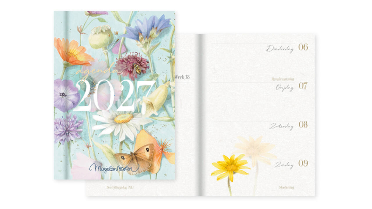 Agenda 2027 Marjolein Bastin 7 dagen/2 pagina's pocket nederlands