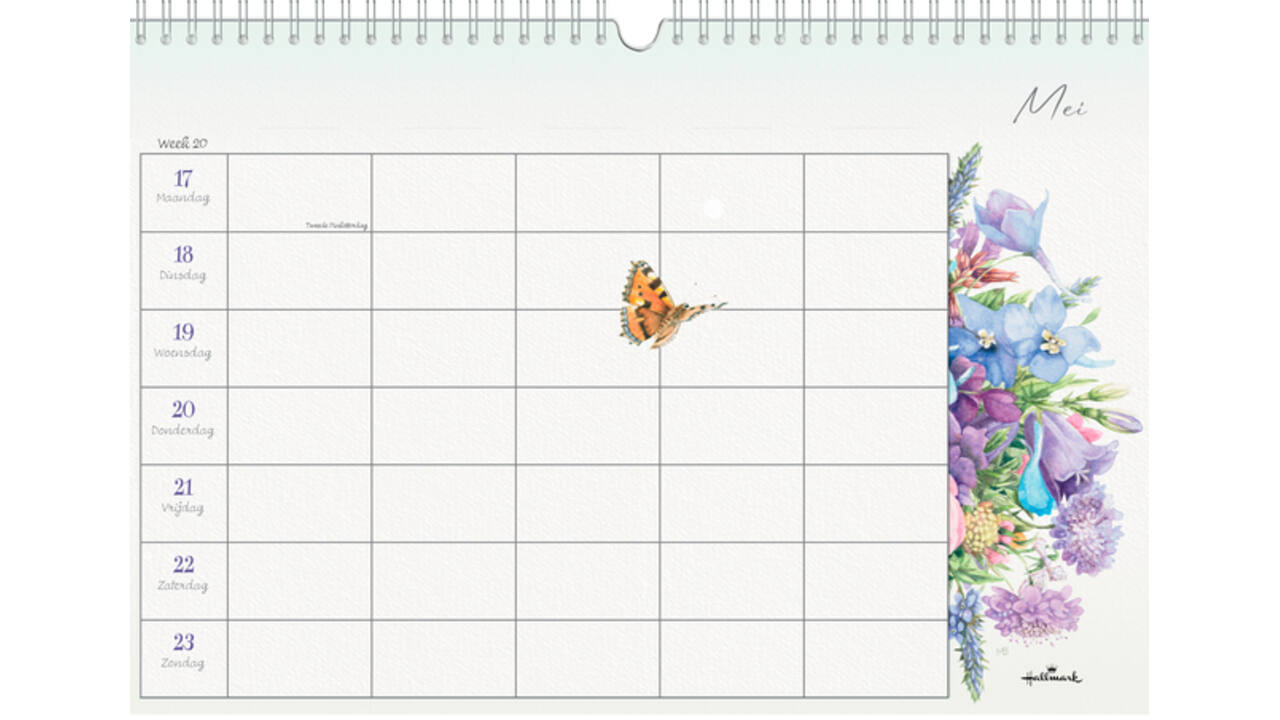 Familiekalender 2027 Marjolein Bastin A4 nederlands