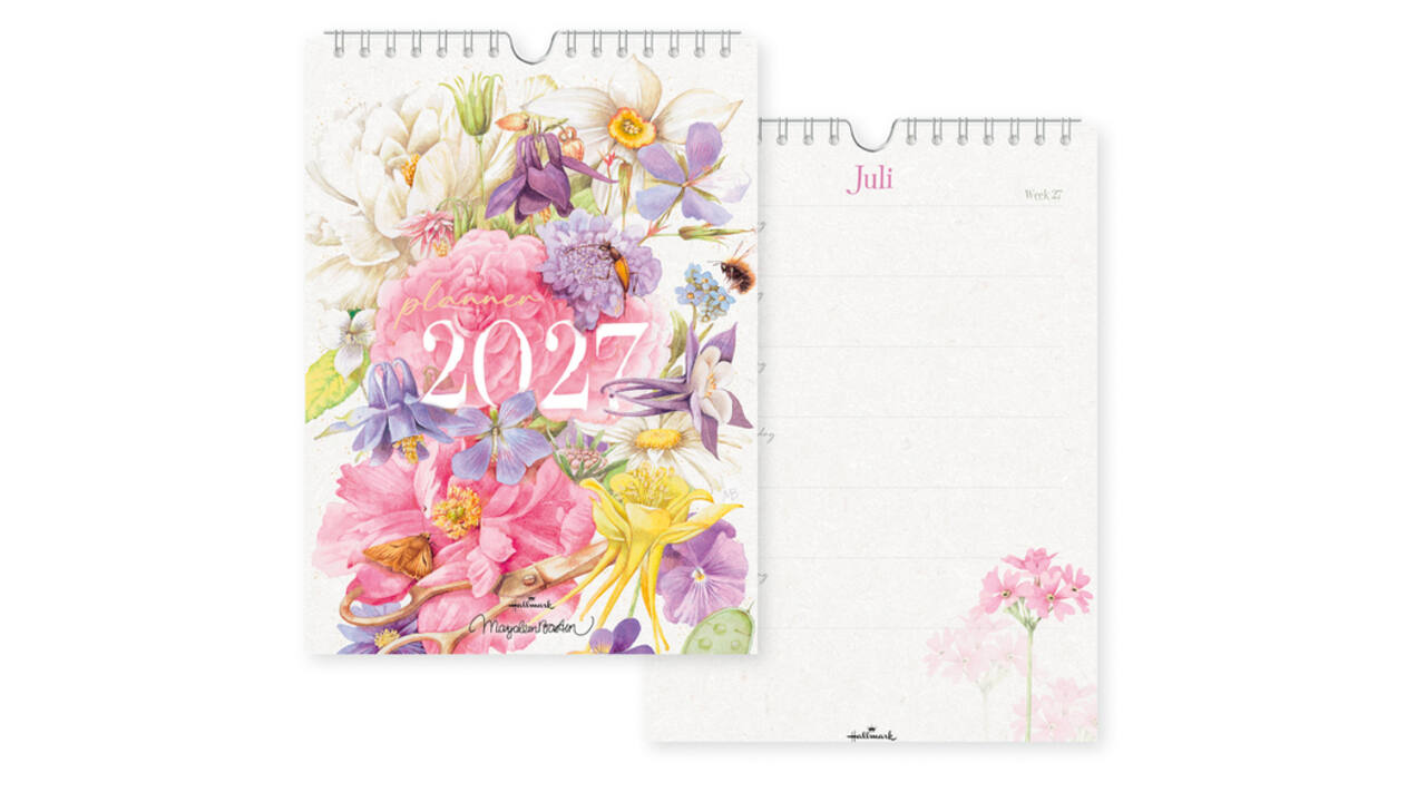Weekkalender 2027 Marjolein Bastin 165x230mm nederlands