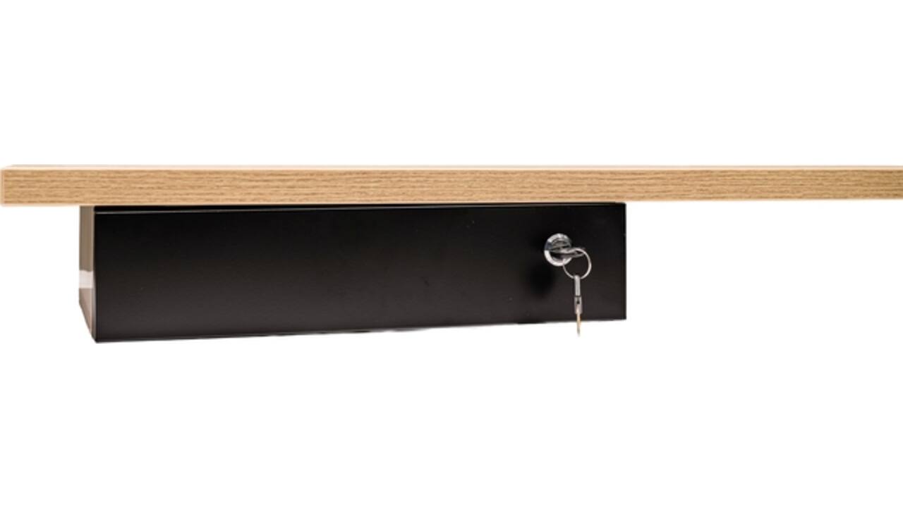 Persoonlijke lade Euroseats 295x390x90mm zwart