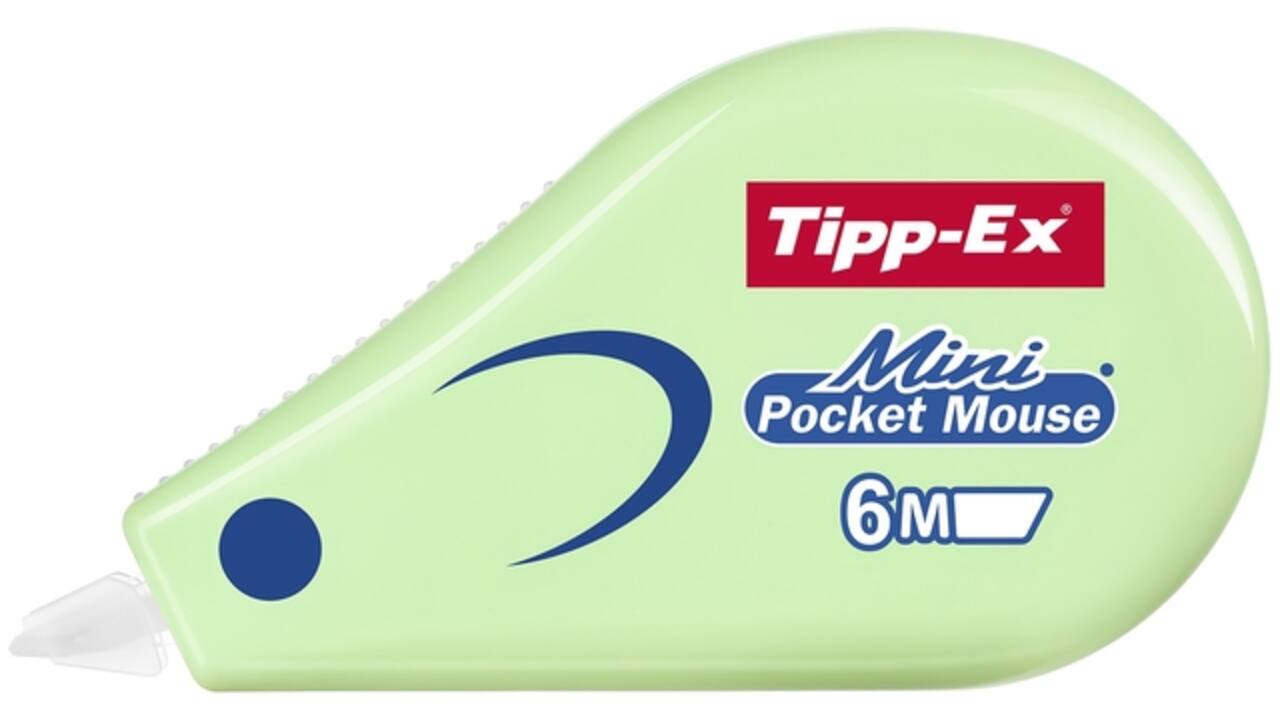 Correctieptape Tipp-ex mini pocket mouse 6mx5mm display à 40 stuks