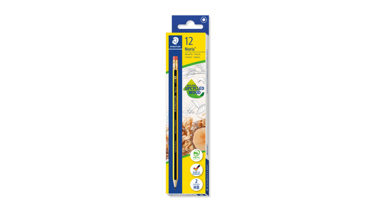 Potlood Staedtler Noris HB met gumtop