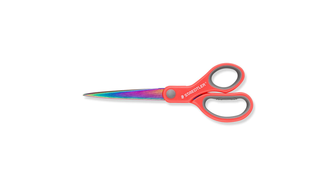 Schaar Staedtler Norix 21cm 3 kleuren assorti