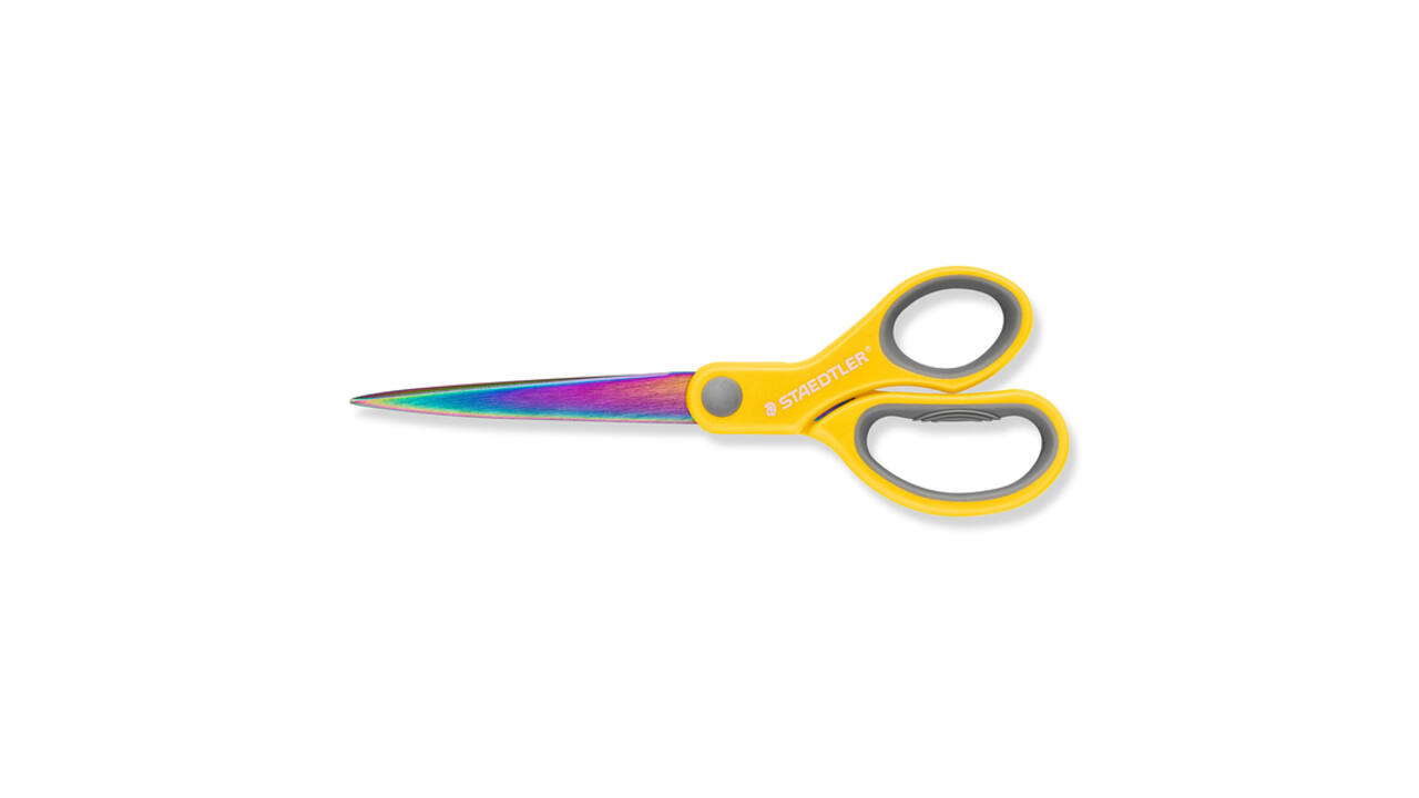 Schaar Staedtler Norix 21cm 3 kleuren assorti