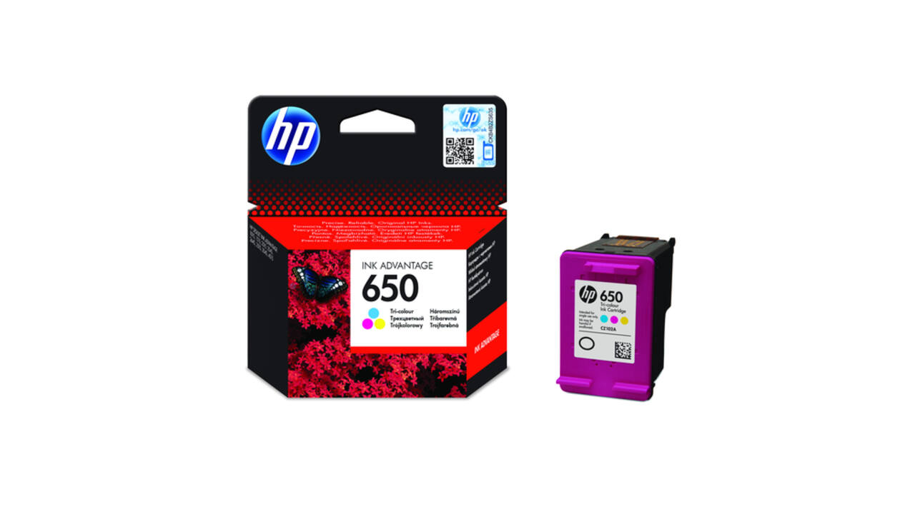 Inktcartridge HP CZ102A 650  3 kleuren