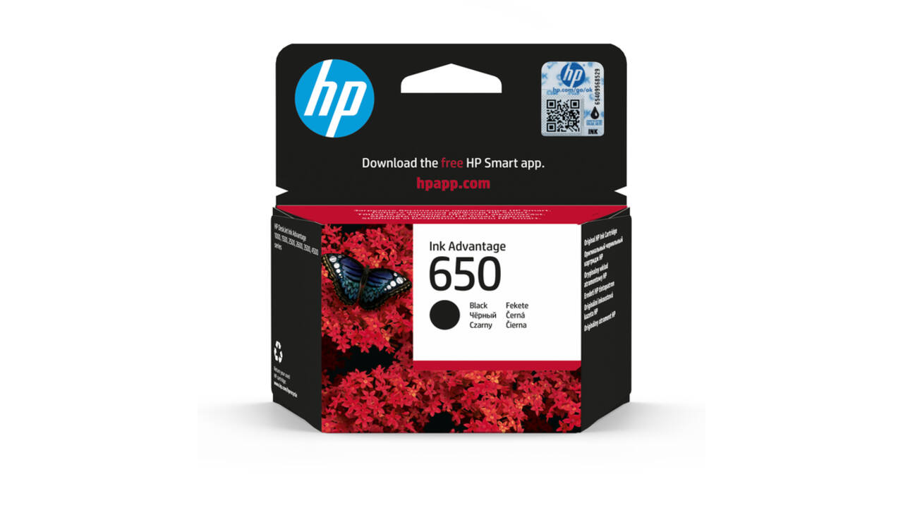 Inktcartridge HP CZ101A 650 zwart