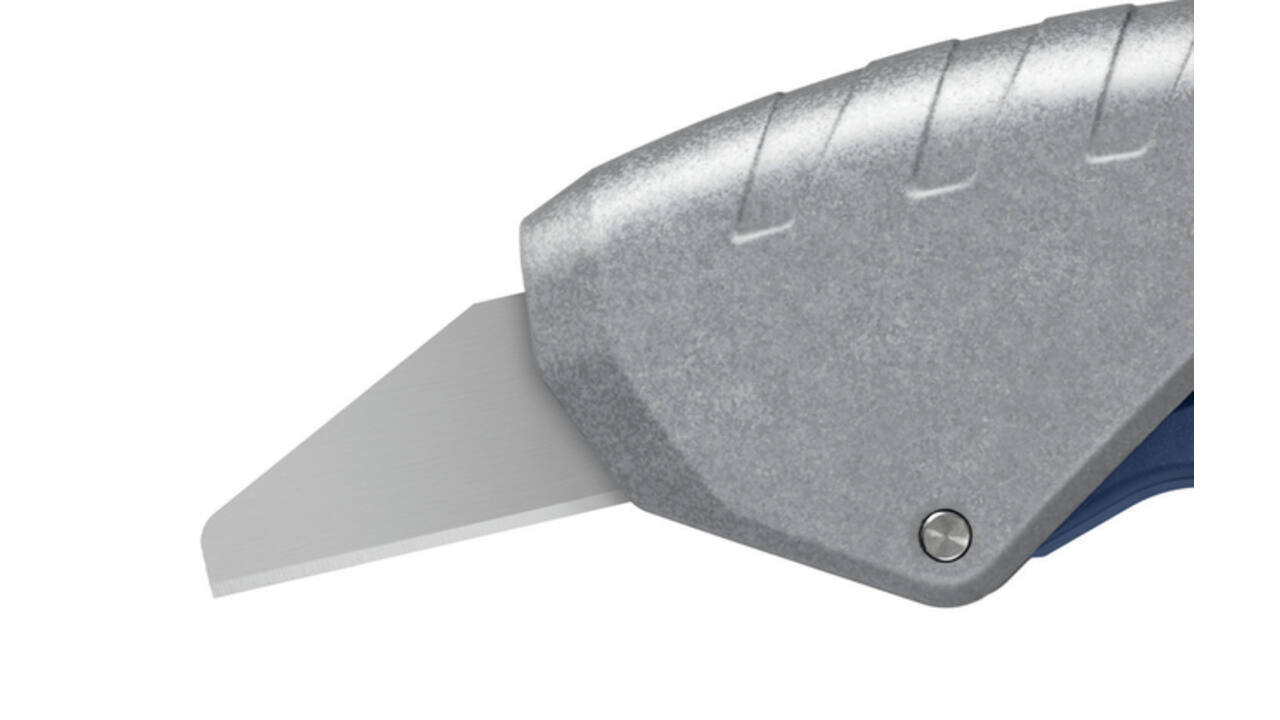 Veiligheidsmes Martor Secunorm 610 XDR trapezium 18mm zilver