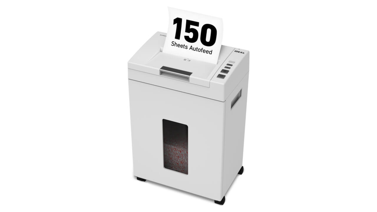 Papiervernietiger IDEAL Shredcat 8291 Autofeed snippers 4x10mm