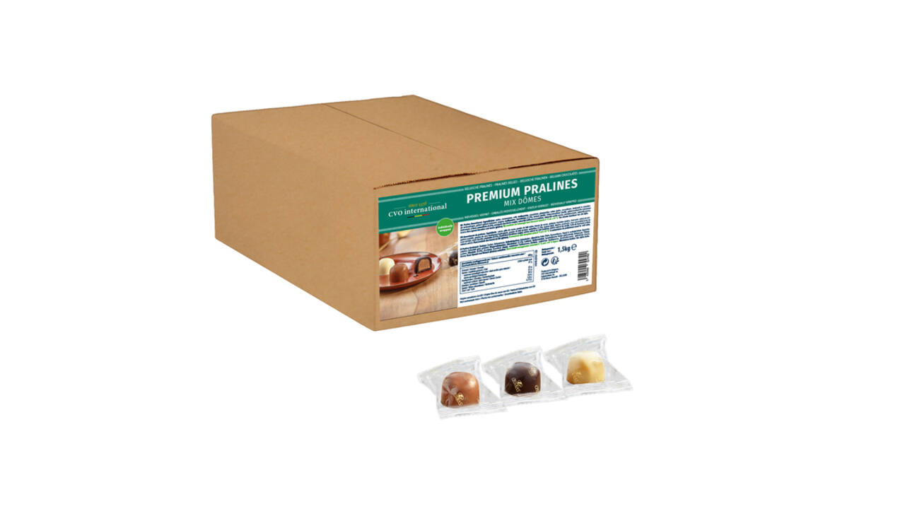 Pralines Ovidias premium Belgian mix doos 138 stuks