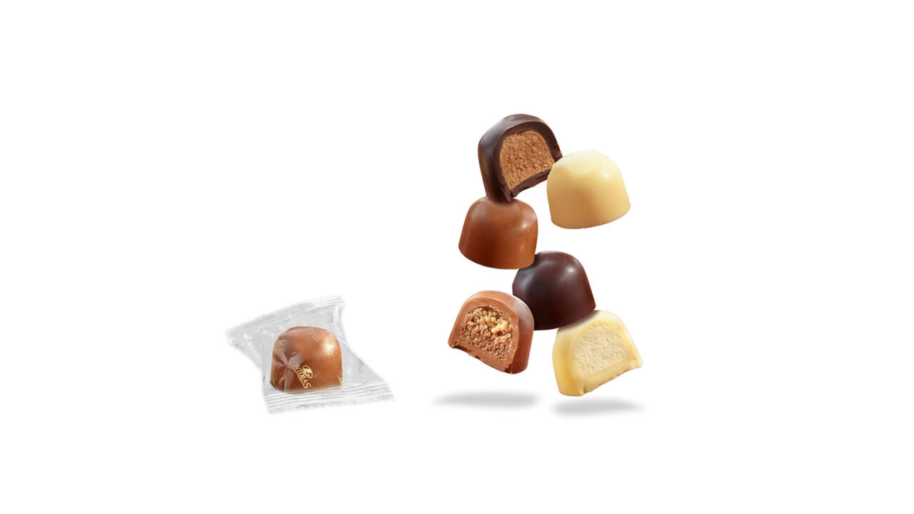 Pralines Ovidias premium Belgian mix doos 138 stuks