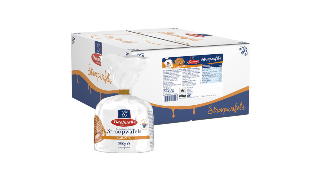 Stroopwafel Daelmans toefzak 290 gram