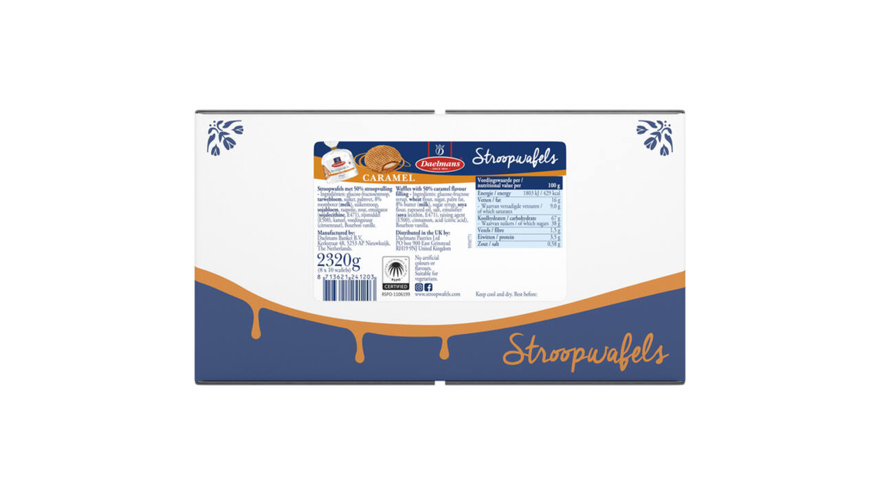 Stroopwafel Daelmans toefzak 290 gram